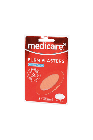 Medicare Burn Plasters 6s