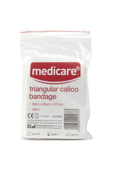 Medicare Calico Triangular Bandage