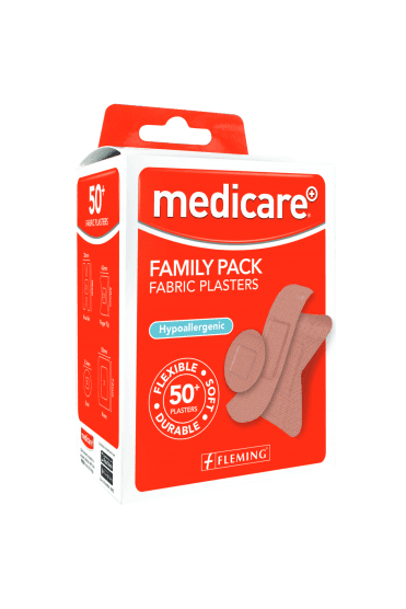 Medicare Family Fabric Plasters Pack Of 50