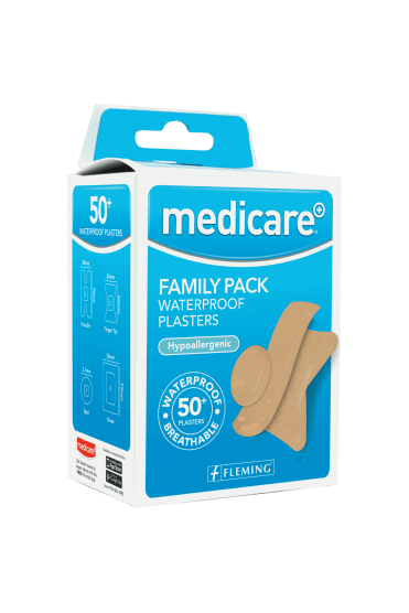 Medicare Family Waterproof Plasters Pack Of 50