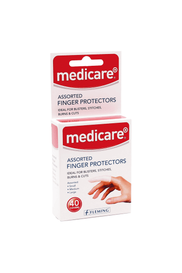 Medicare Finger Protectors S/M/L 40 Pack