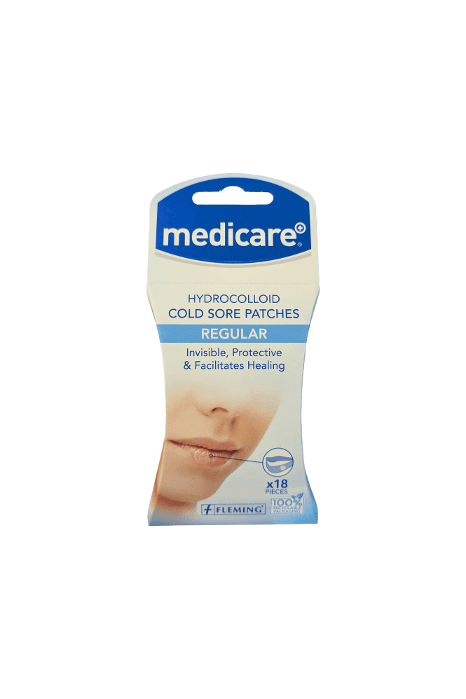 Medicare  - HYDROCOLLOID INVISIBLE COLD SORE PATCHES - 18S