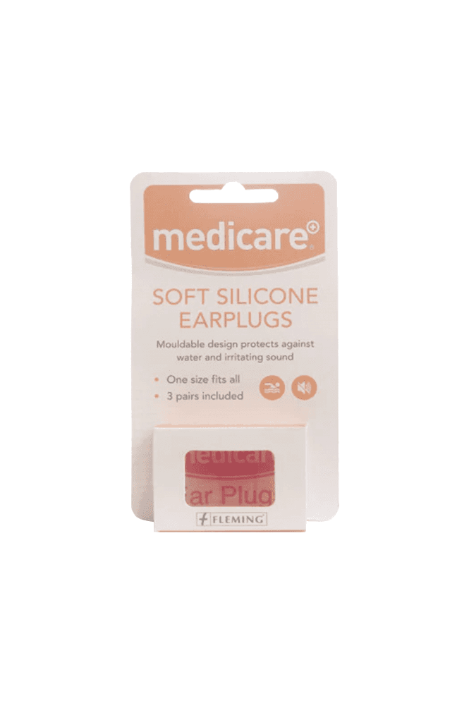 Medicare  Silicone Ear Plugs (3 Pairs)
