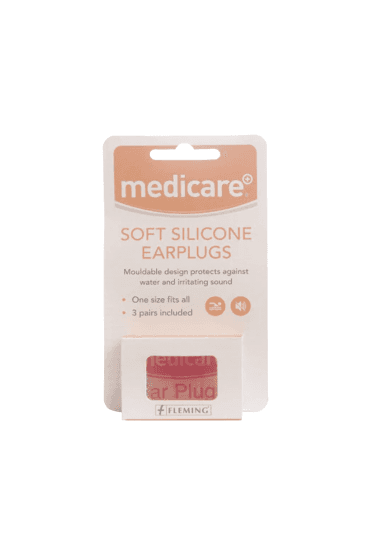 Medicare Silicone Ear Plugs (3 Pairs)