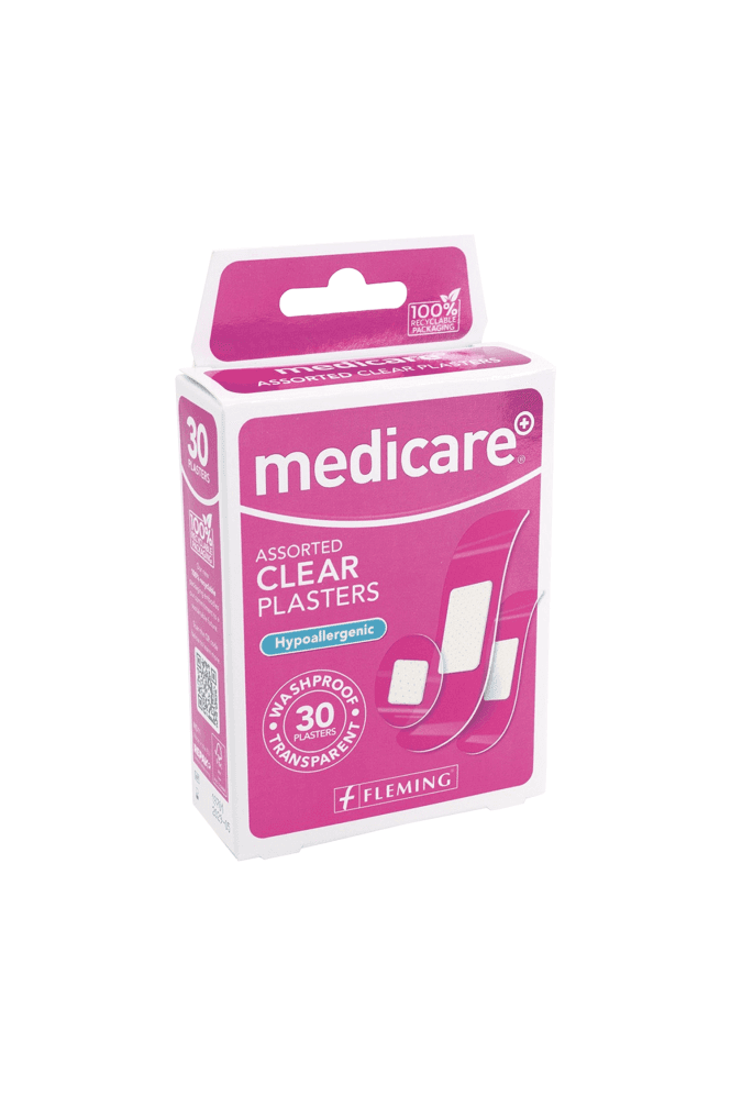 Medicare  Transparent Plasters Assorted Pack 30 Plasters