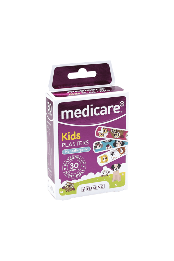 Medicare  Waterproof Kids Plasters Pets 30 Pack