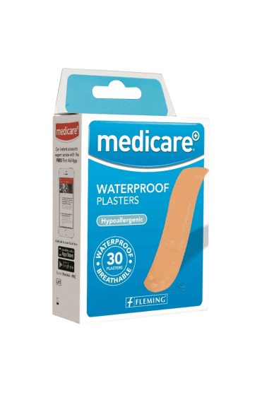 Medicare Waterproof Plasters 30 Pack