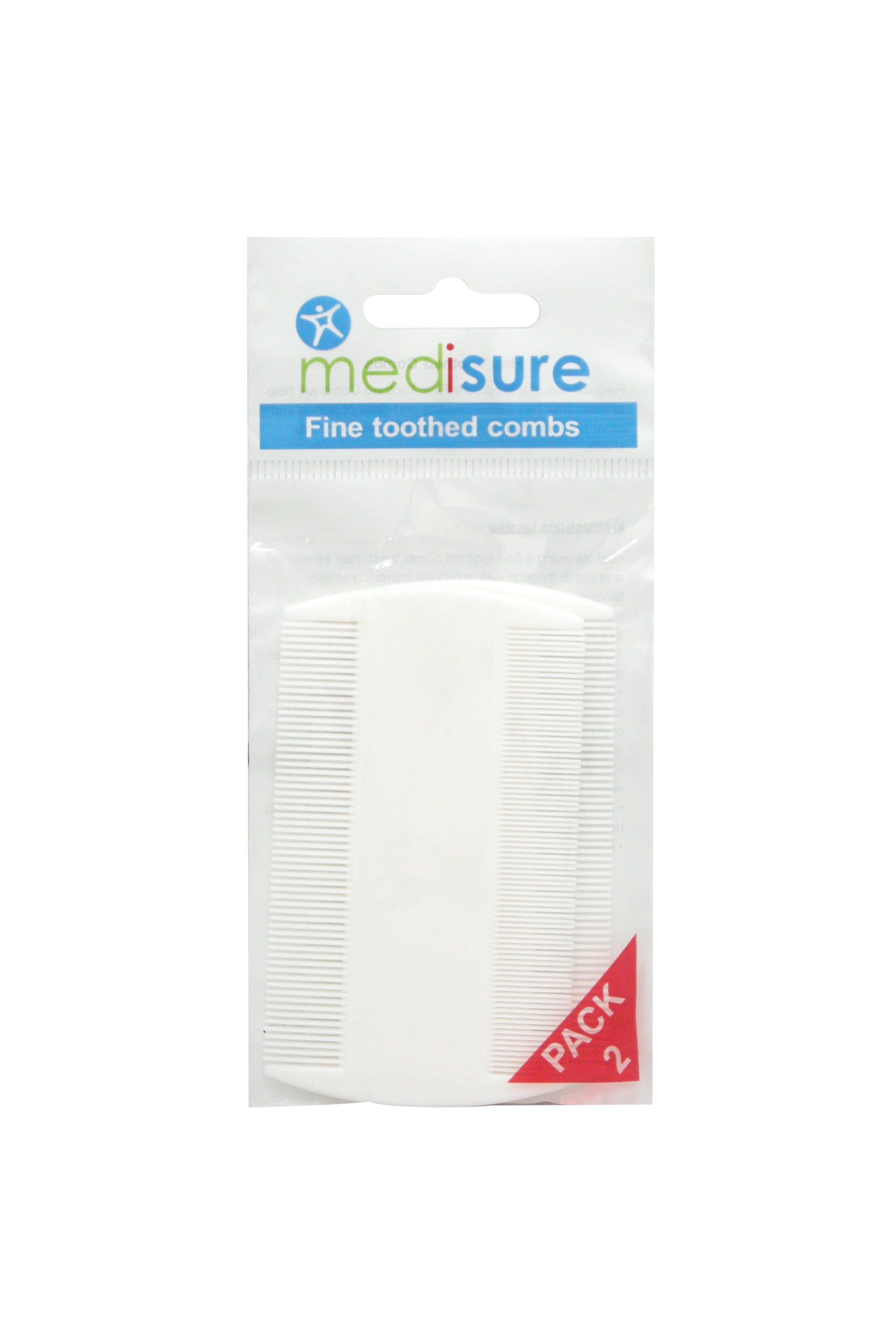Medisure Nit Comb White 2 Pack