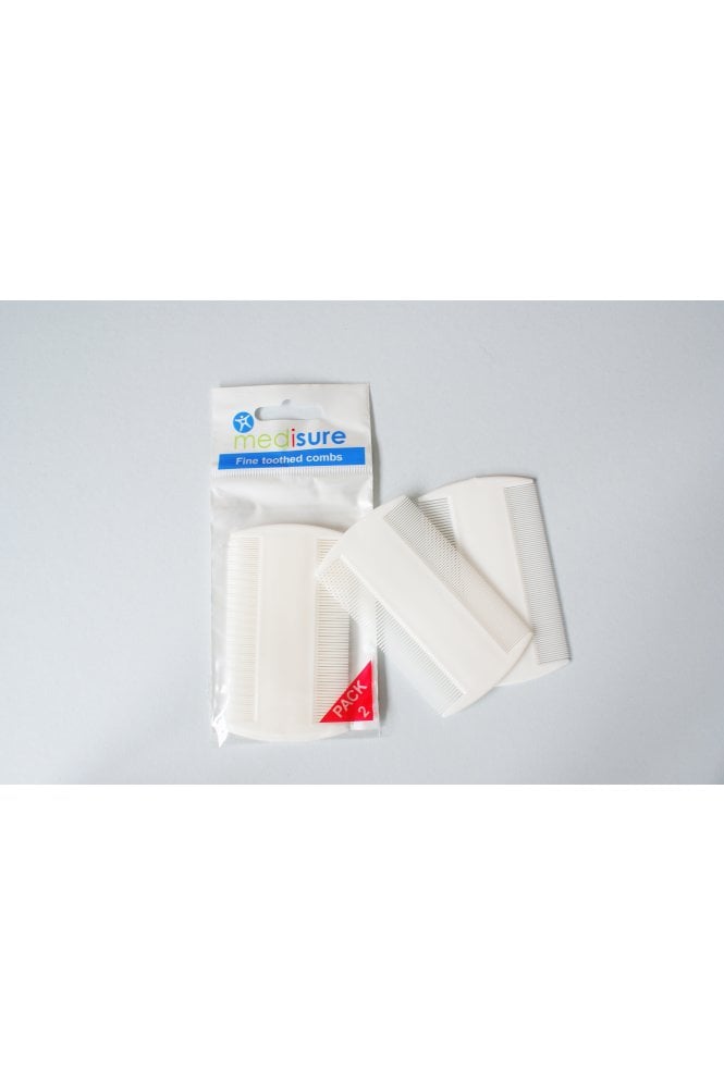 Medisure  Nit Comb White 2 Pack