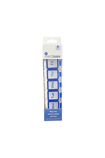 Medisure Stay Dry Water Resistant Pill Organiser
