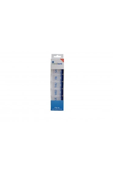 Sure H&B - 7 Day Flip up push button pill box
