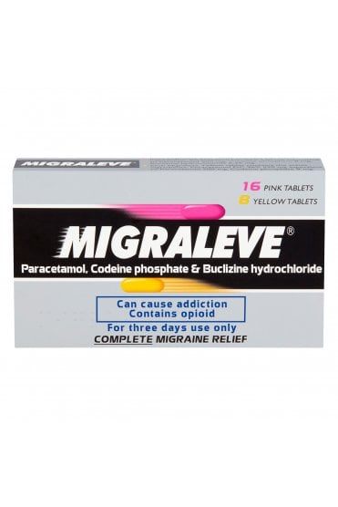 Migraleve 16 Pink & 8 Yellow Tablets