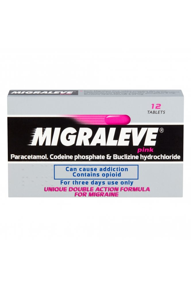 Migraleve  Pink 12 Tablets