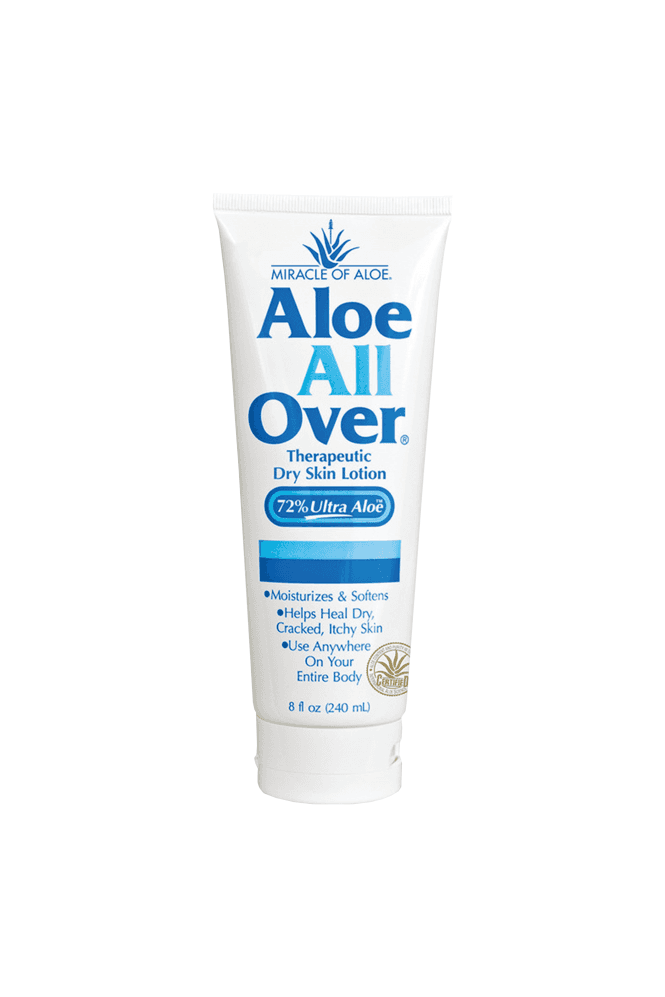 Miracle of Aloe Aloe All Over Super Moisturising Dry Skin Lotion 8 Ounce Tube 240ml