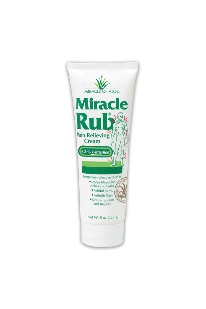 Miracle of Aloe  Miracle Rub Pain Relieving Cream 226g