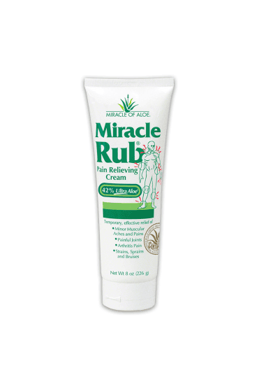 Miracle of Aloe Miracle Rub Pain Relieving Cream 226g