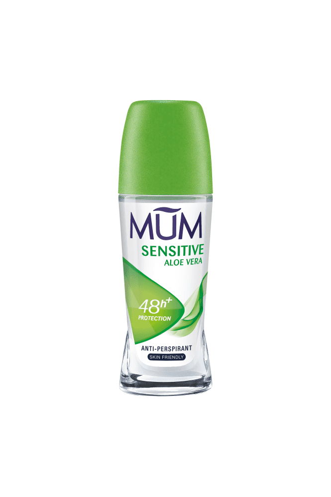 MUM  Roll On Antiperspirant Sensitive Aloe Vera 50ml