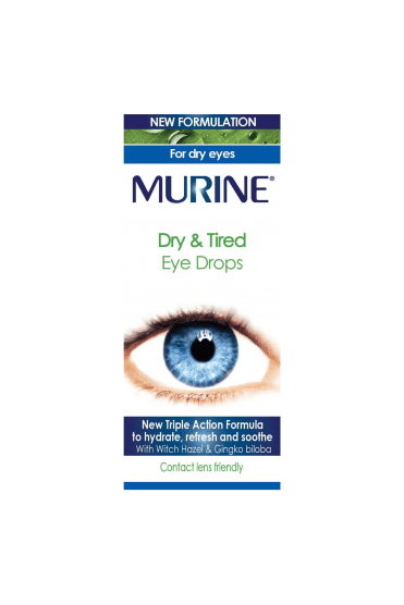 Murine Eye Drops Dry & Tired Eyes 15ml