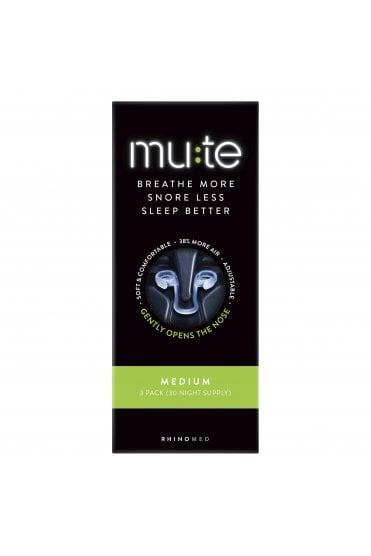 Mute Snoring Device Medium 3 pack - 30 Night Supply