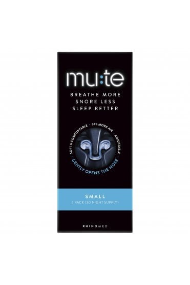 Mute Snoring Device Small 3 pack - 30 Night Supply