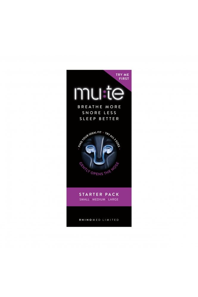 Mute  Snoring Relief Starter Pack - Assorted pack