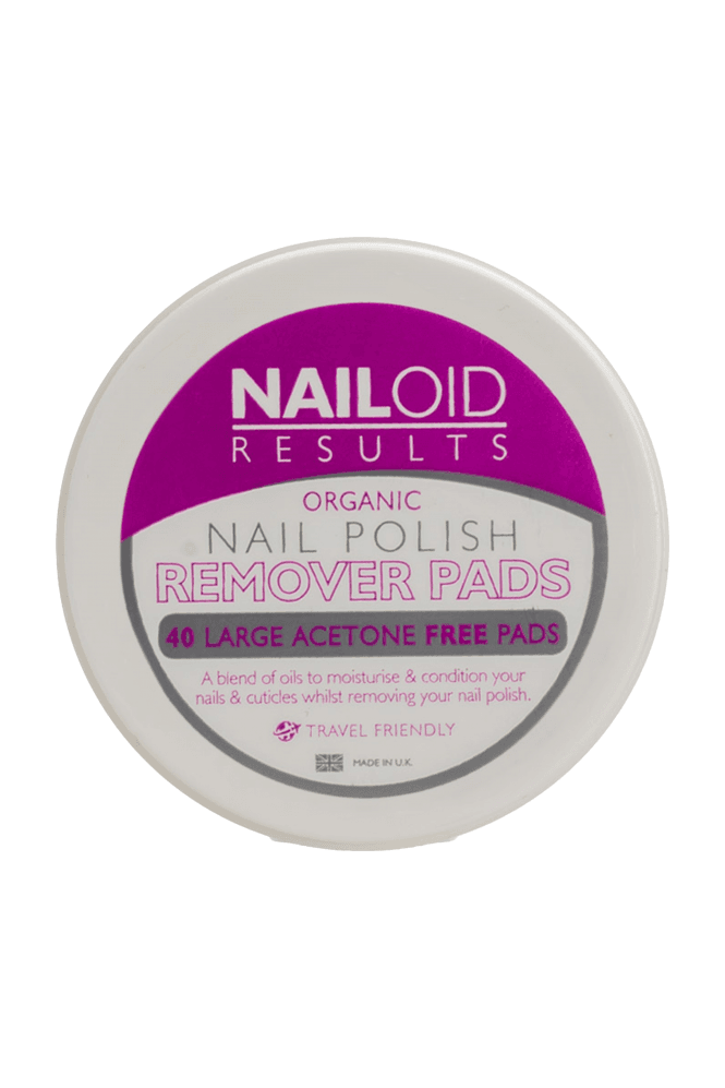 Nailoid  Acetone Free Nail Polish Remover Pads 40 large
