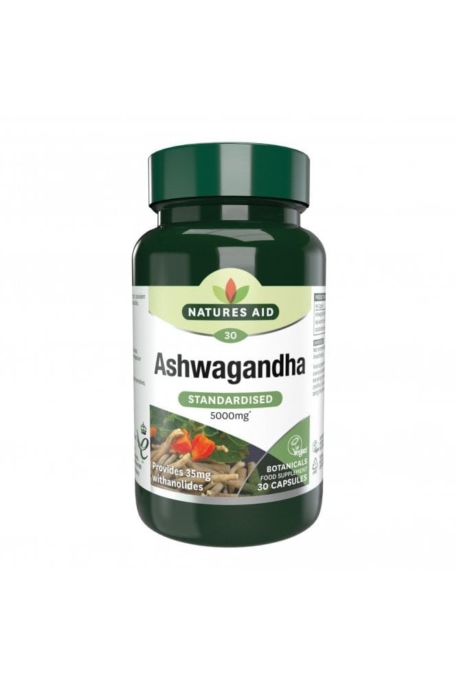 Natures Aid  Ashwagandha 5000mg 30 capsules