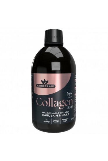 Natures Aid Collagen Liquid 5000mg - Tropical 500ml