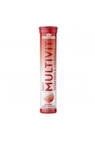 Natures Aid Daily Multivitamin Effervescent 20 Tablets