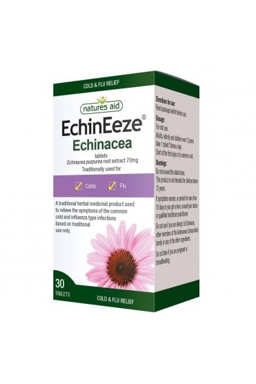 Natures Aid Natures Aid - EchinEeze - Echinacea 70mg 30Tabs