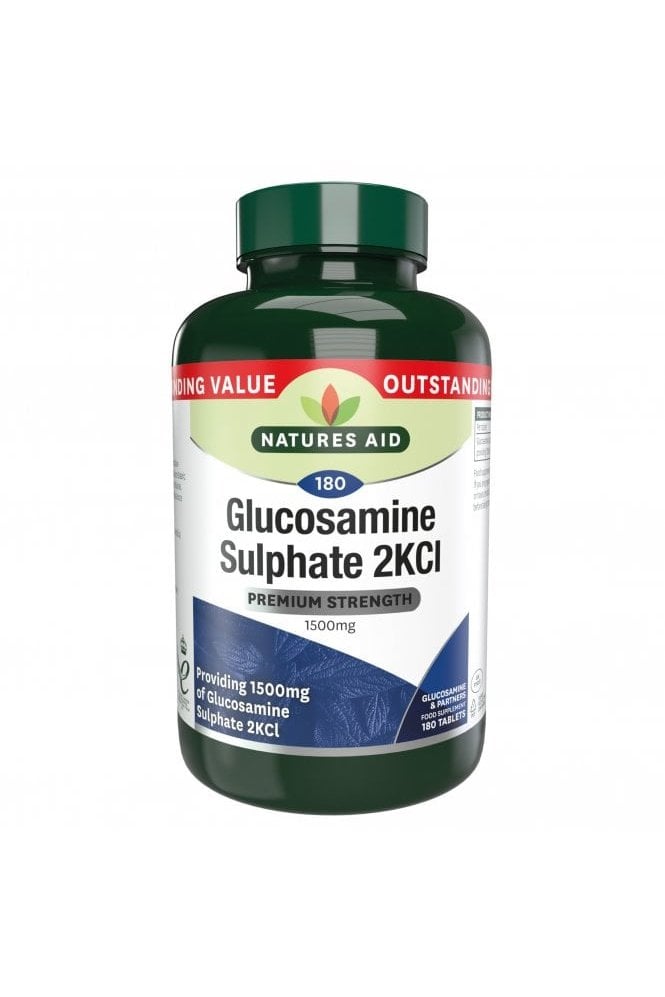 Natures Aid  Glucosamine Sulphate 1500mg (High Strength) 90tabs