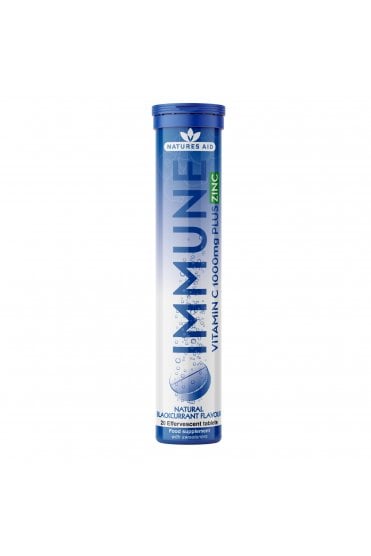 Natures Aid Immune Effervescent 20 Tablets