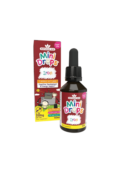Natures Aid Mini Drops Iron for Infants and Children 50ml