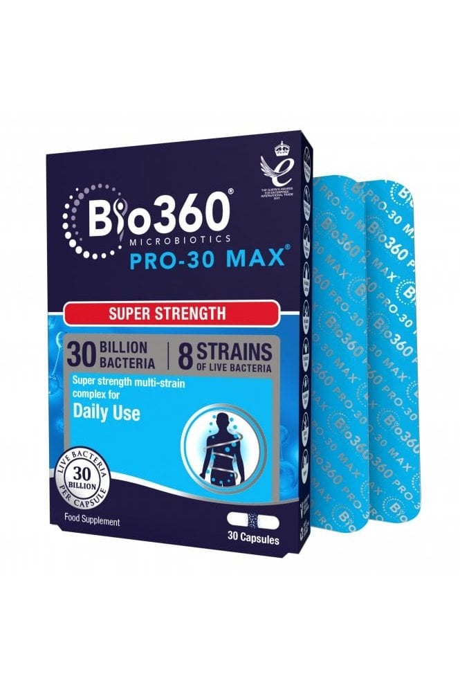 Natures Aid  Pro-30 MAX (30 Billion Bacteria) 8 Strain Complex 30capsules