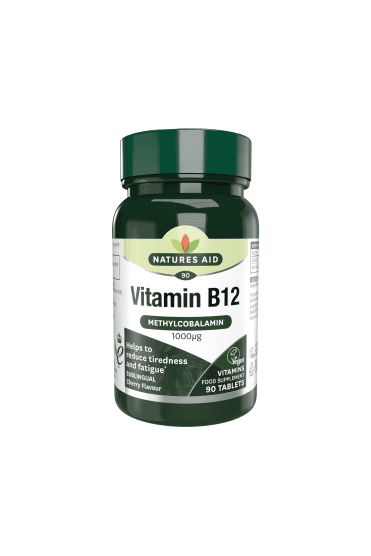 Natures Aid Vitamin B12 1000ug Sublingual 90 Tablets
