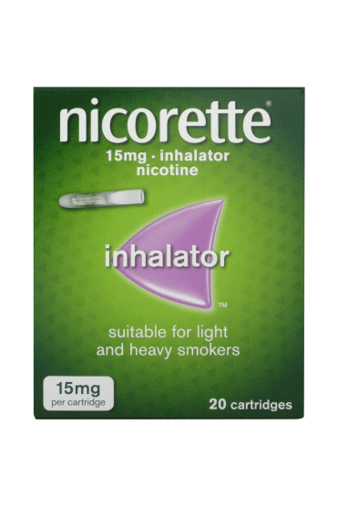 Nicorette Nicorette 15mg Inhalator 20 Cartridges