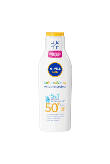 NIVEA SUN Kids Sensitive Protect & Care Sun Lotion (200ml)