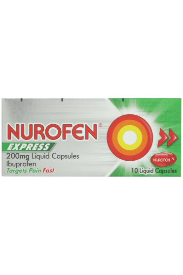 Nurofen Express 200mg 10 liquid capsules