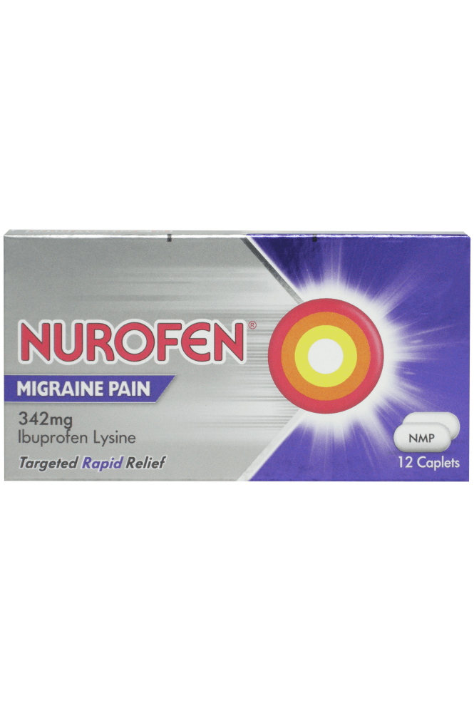 Nurofen  Migraine Pain Tablets - 12 Tablets