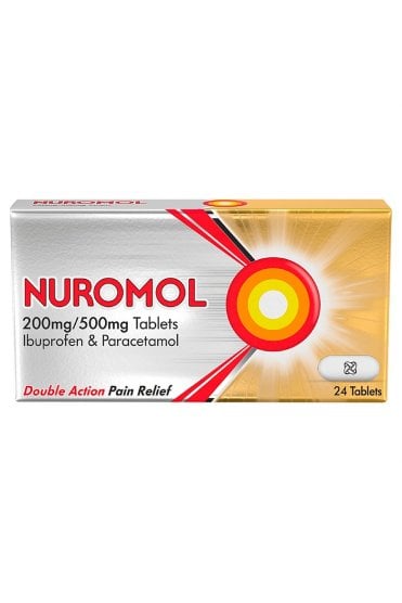 Nuromol 200mg/500mg Tablets 24
