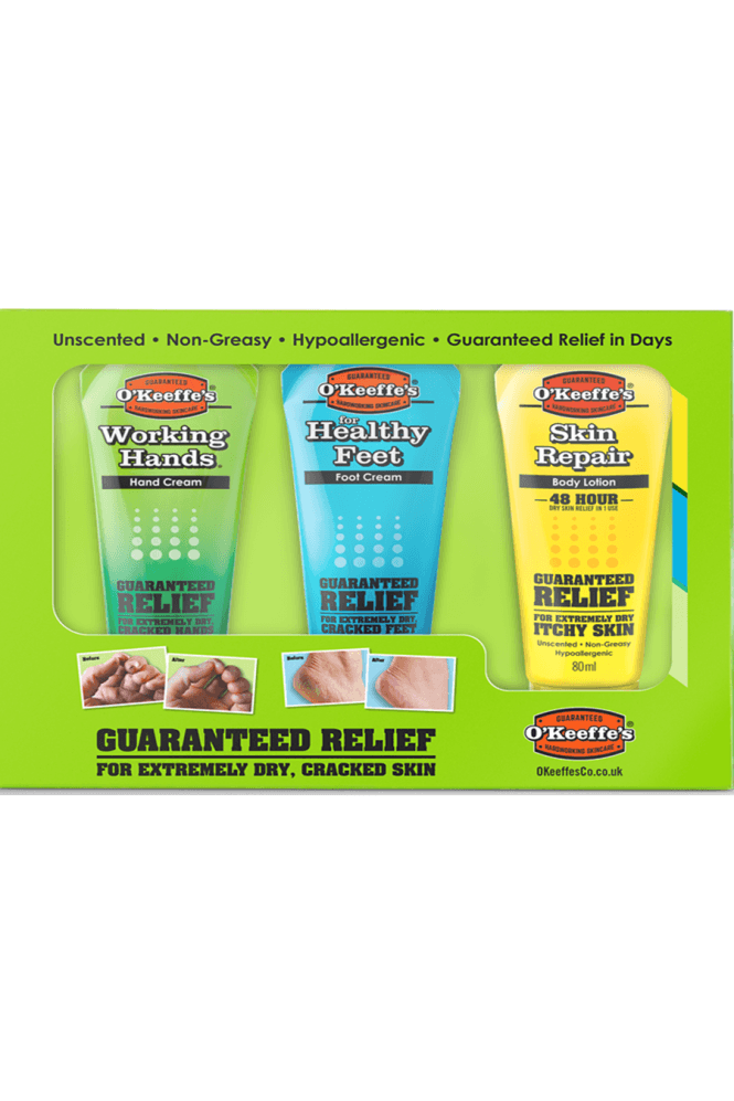 O'Keeffe's  - Gift Set - Working Hand, Working Feet and Skin Repair