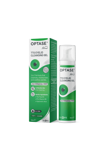 Optase Tea Tree Oil Eyelid Cleansing Gel