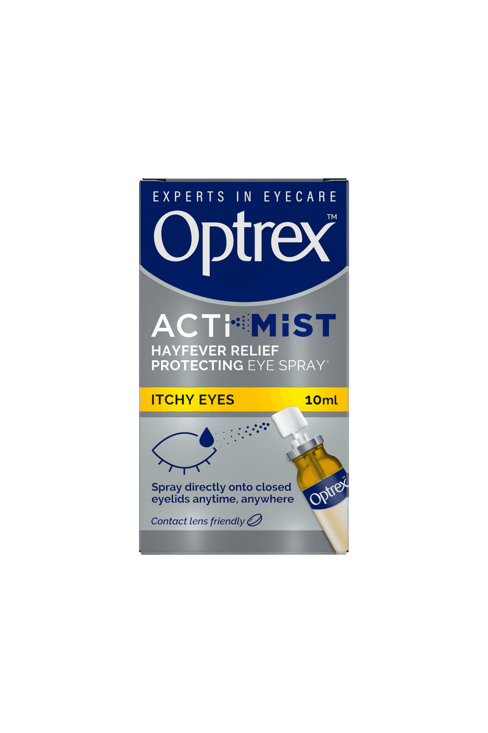Optrex ActiMist Double Action Itchy & Watery Eye Spray 10ml