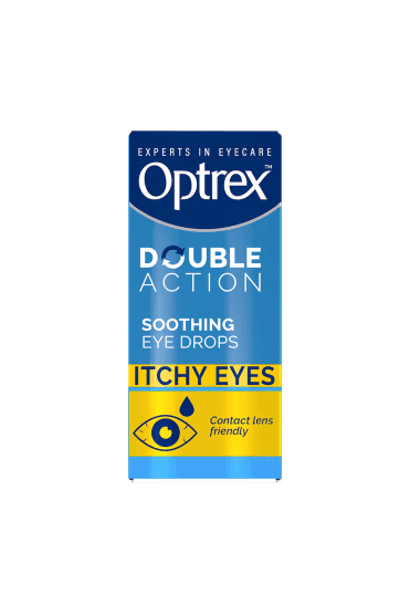 Optrex Soothing Double Action Eye Drops For Itchy Eyes 10ml