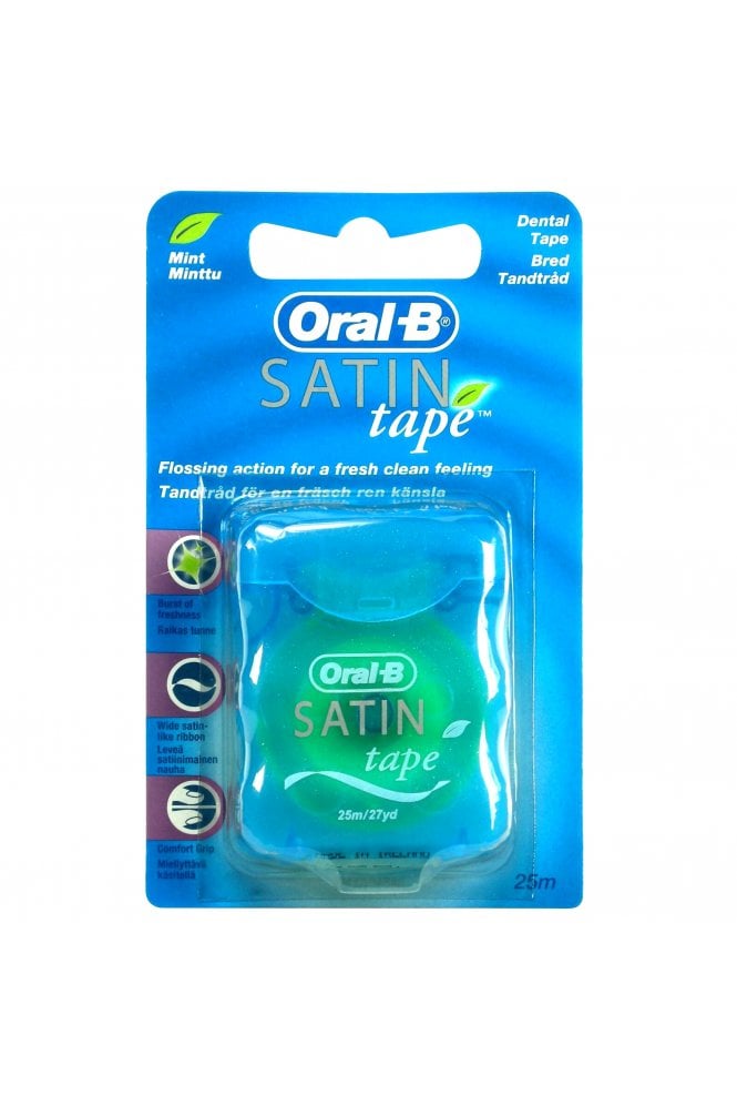 Oral-B  Satin Tape Floss Mint 25m