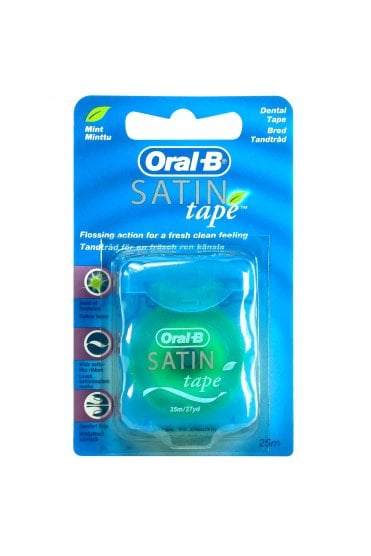 Oral-B Satin Tape Floss Mint 25m