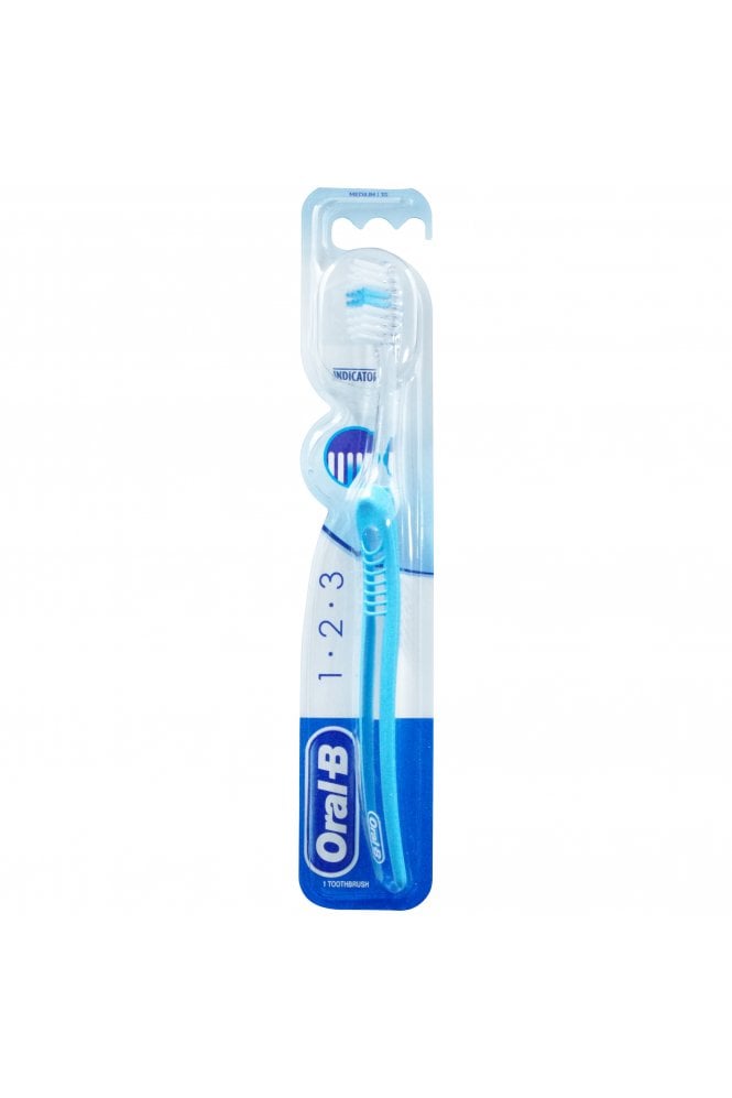 Oral-B  Toothbrush Adult 123 Indicator Medium
