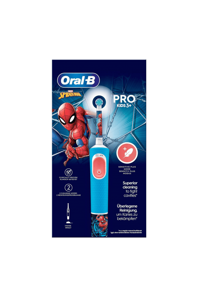 Oral-B  Vitality Pro Kids Spiderman Electric Toothbrush