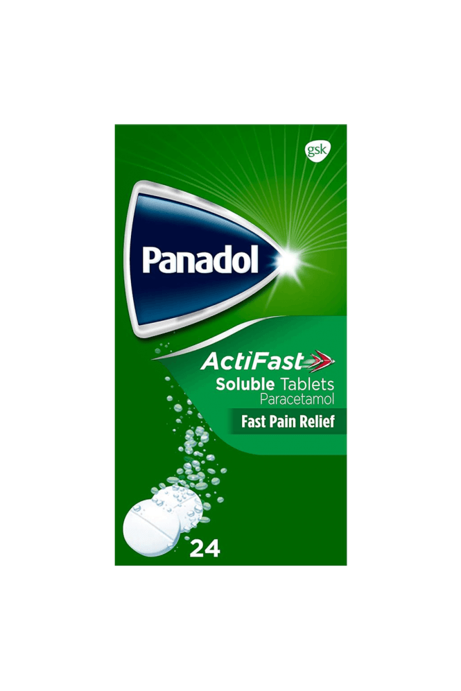 Panadol  Actifast Soluble Tablets - 24 Tablets