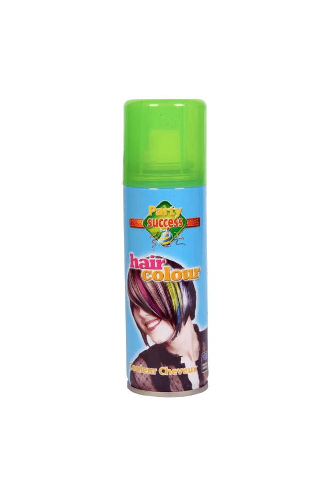 Party Success  Fluorescent Green Hair Colour Spray 125ml
